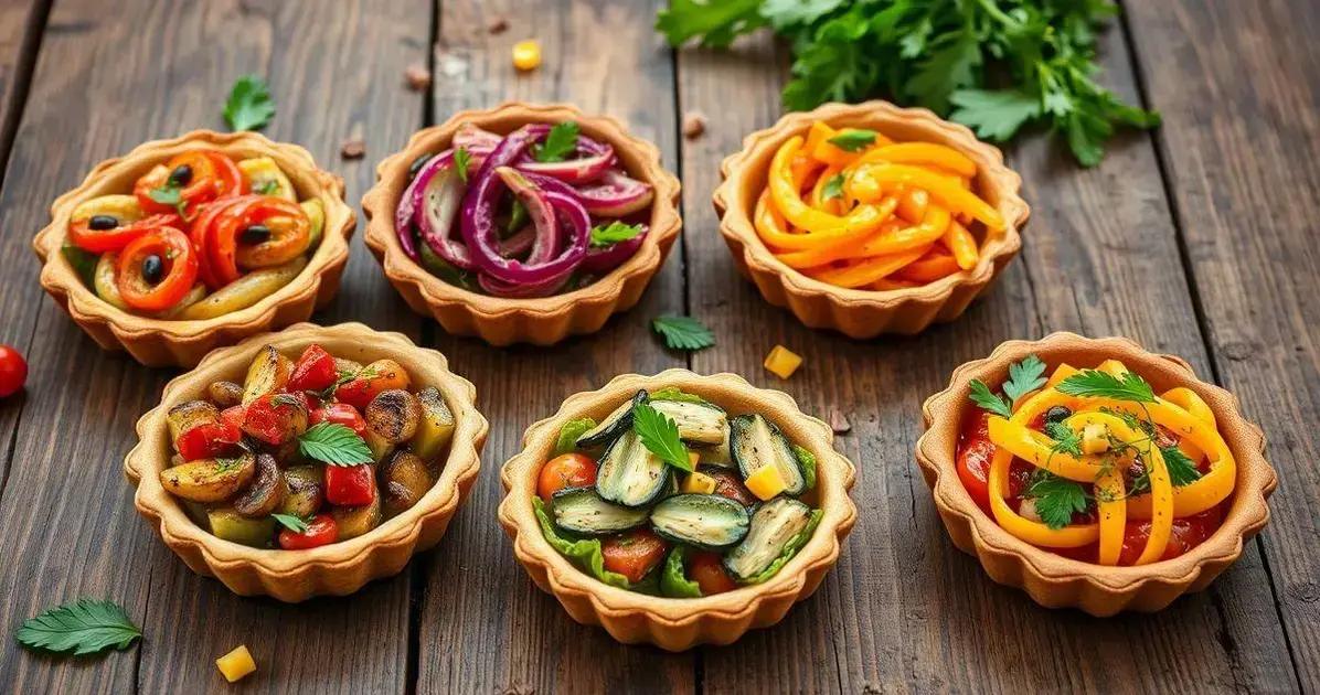 Variações da receita de Torta de Legumes