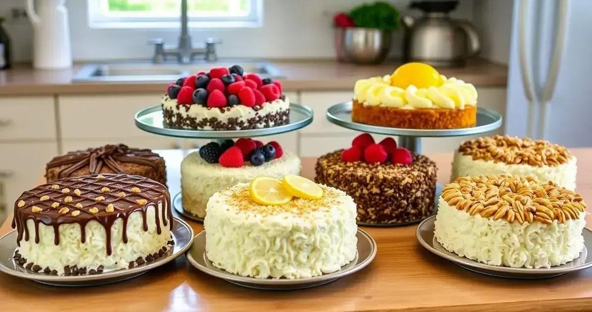 Variantes do Bolo de Coco Low Carb
