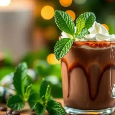 Bebida de Chocolate com Menta: Refrescância e Sabor em um Drink Sofisticado para Surpreender Convidados