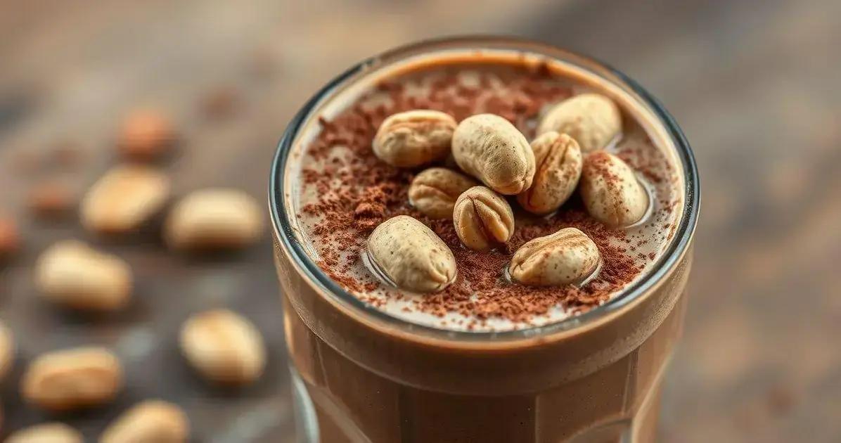 Benefícios do Amendoim no Shake