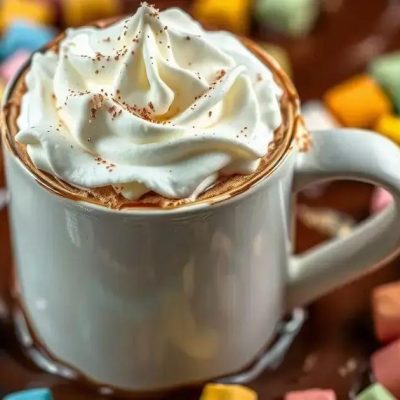 Receita de Chocolate Quente com Creme Chantilly: Uma Delícia Visual e Saborosa para Momentos Especiais