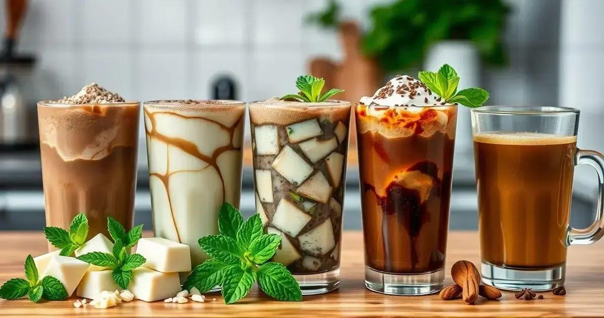 Variações da Receita com Chocolate