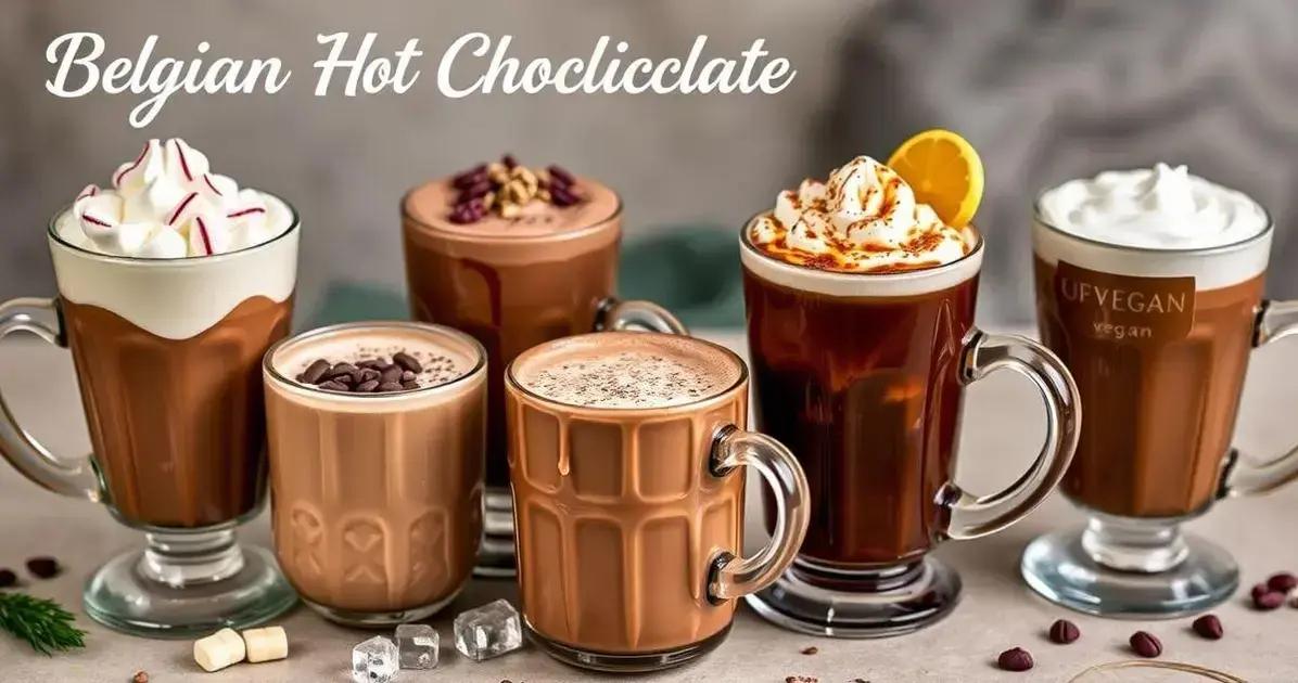 Variações e Personalizações do Chocolate Quente
