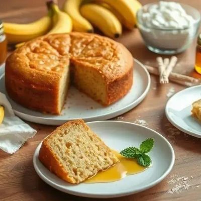 Bolo de Banana com Mel: Receita Fácil, Saudável e Irresistível 1 Bolo de Banana com Mel: Receita Fácil, Saudável e Irresistível